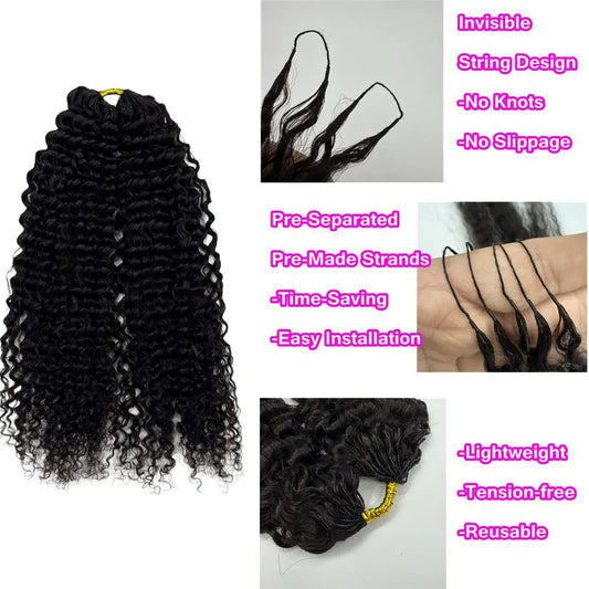 Extensions Crochet Deep Curly - Spirales Brésiliennes 12A | Charming Queen