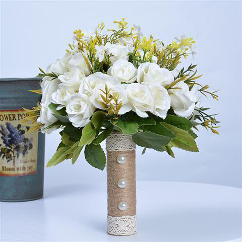 Bouquet Mariage Fleurs Artificielles - Accessoire Photo