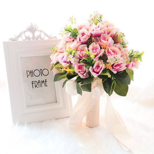 Bouquet Mariage Fleurs Artificielles - Accessoire Photo