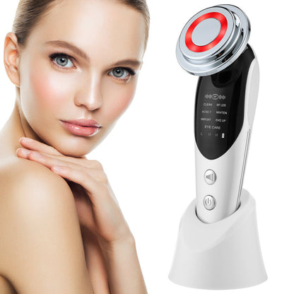 7-in-1 LED Facial Treatment Device - Anti-Aging EMS