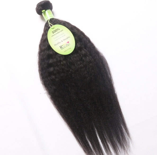 Extention Brésilienne Kinky Yaki Straight - Cheveux Naturels