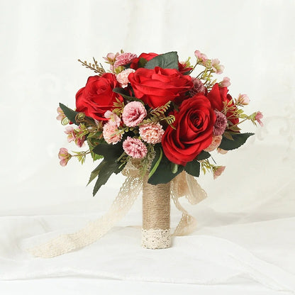 Bouquet Mariage Fleurs Artificielles - Accessoire Photo