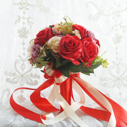 Bouquet Mariage Fleurs Artificielles - Accessoire Photo