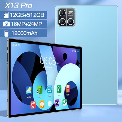 Tablette 10 Pouces X13 Android 14 - Google Bluetooth Appels