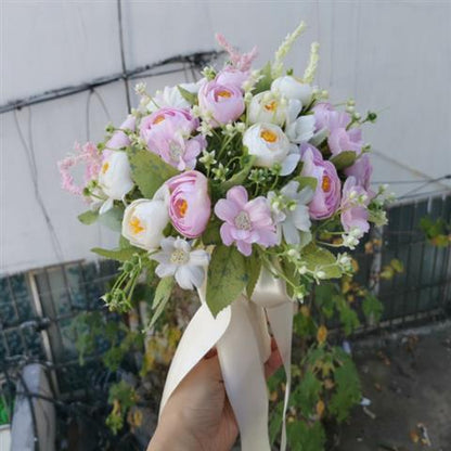 Bouquet Mariage Fleurs Artificielles - Accessoire Photo