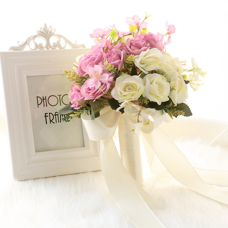 Bouquet Mariage Fleurs Artificielles - Accessoire Photo