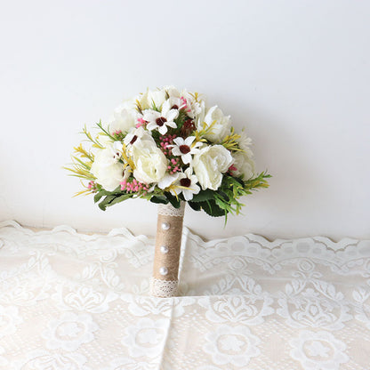 Bouquet Mariage Fleurs Artificielles - Accessoire Photo