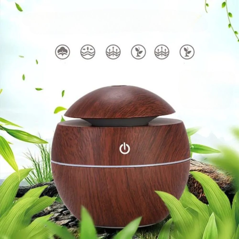 Diffuseur Huiles Essentielles USB - Aromathérapie LED