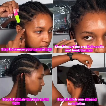 Extensions Crochet Deep Curly - Spirales Brésiliennes 12A | Charming Queen