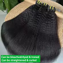 Extention Brésilienne Kinky Yaki Straight - Cheveux Naturels