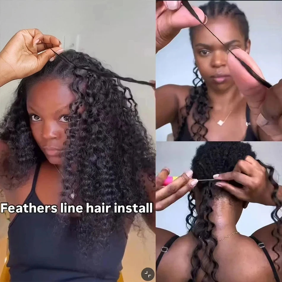 Extensions Crochet Deep Curly - Spirales Brésiliennes 12A | Charming Queen