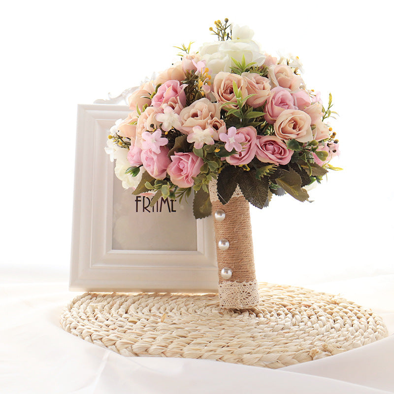 Bouquet Mariage Fleurs Artificielles - Accessoire Photo