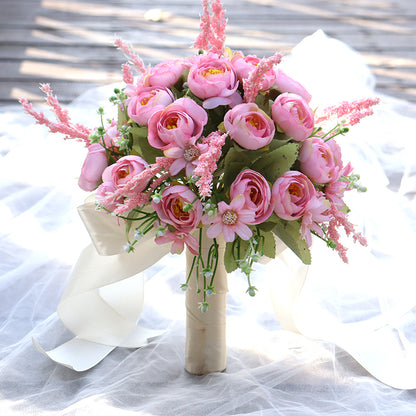 Bouquet Mariage Fleurs Artificielles - Accessoire Photo
