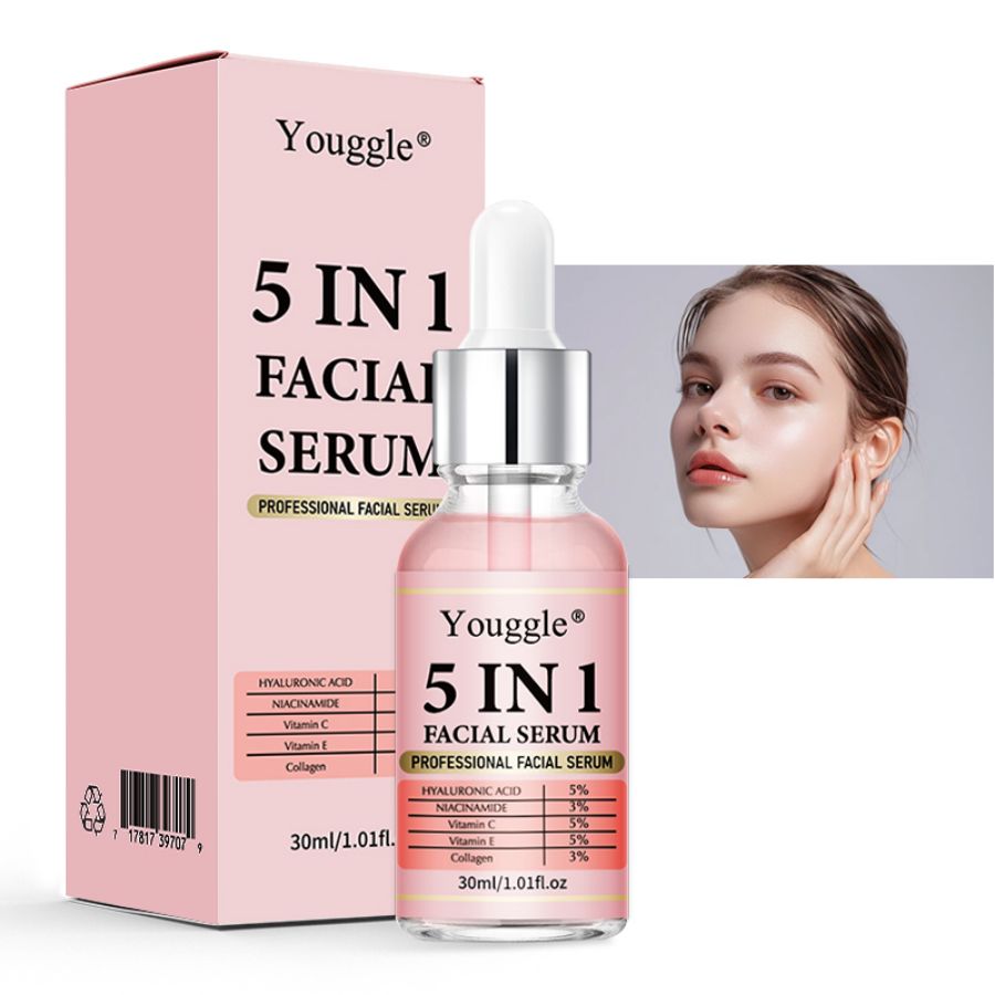 5-in-1 Anti-Aging Face Serum - Hydration &amp; Firming