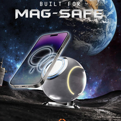 Chargeur Sans Fil Magnétique LED - Lumière Ambiance Sphérique