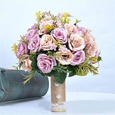 Bouquet Mariage Fleurs Artificielles - Accessoire Photo